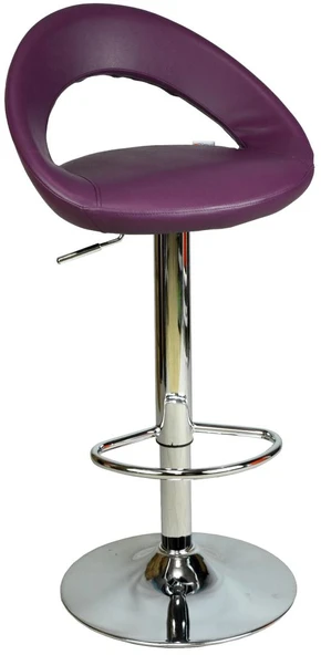 Bürocci Larissa Bar Taburesi-Mor-9501Q0124 ürün görseli