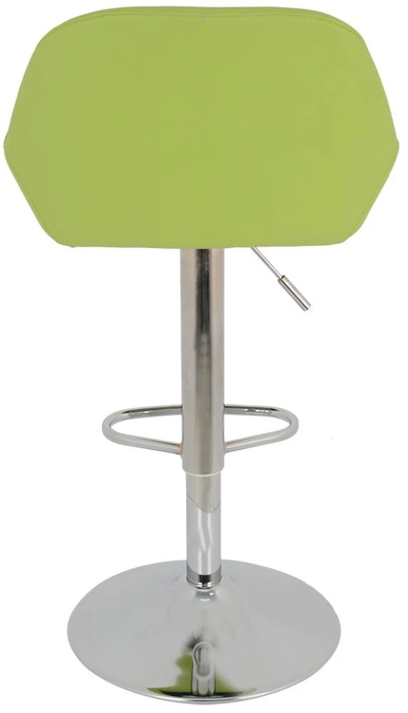 Bürocci Texas Bar Taburesi - Yeşil Deri - 9506S0110 - 6