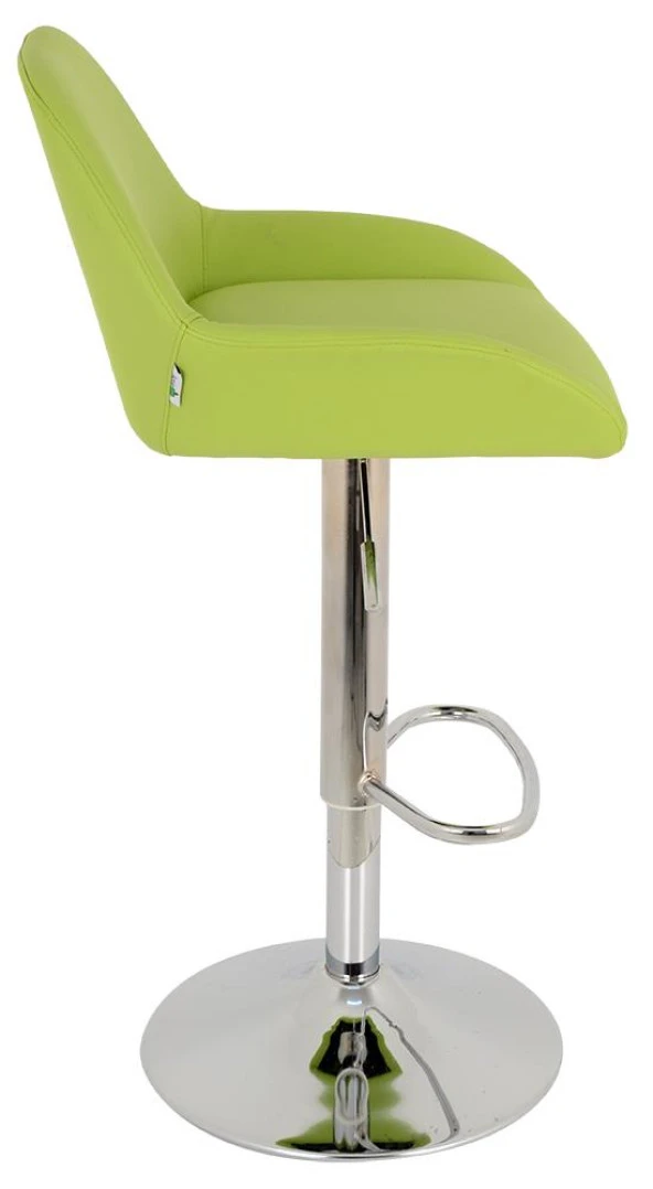 Bürocci Texas Bar Taburesi - Yeşil Deri - 9506S0110 - 8