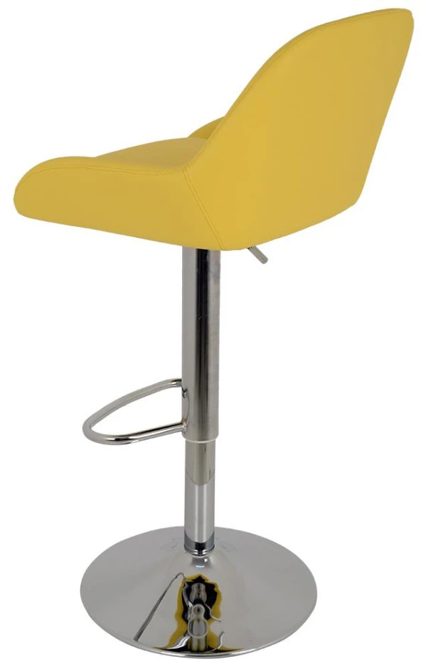 Bürocci Texas Bar Taburesi - Sarı Deri - 9506S0113 - 5