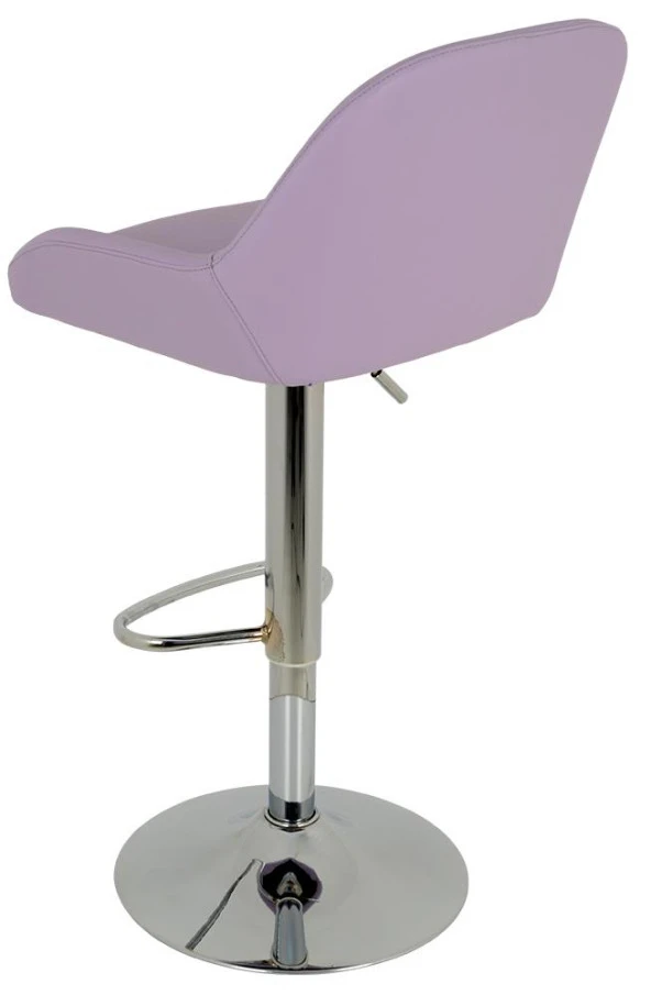 Bürocci Texas Bar Taburesi - Lila Deri - 9506S0114 - 5