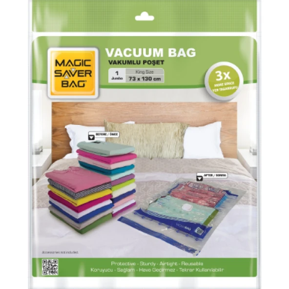 73X130 JUMBO VAKUMLU POŞET HURÇ BAG (44Pyr34)