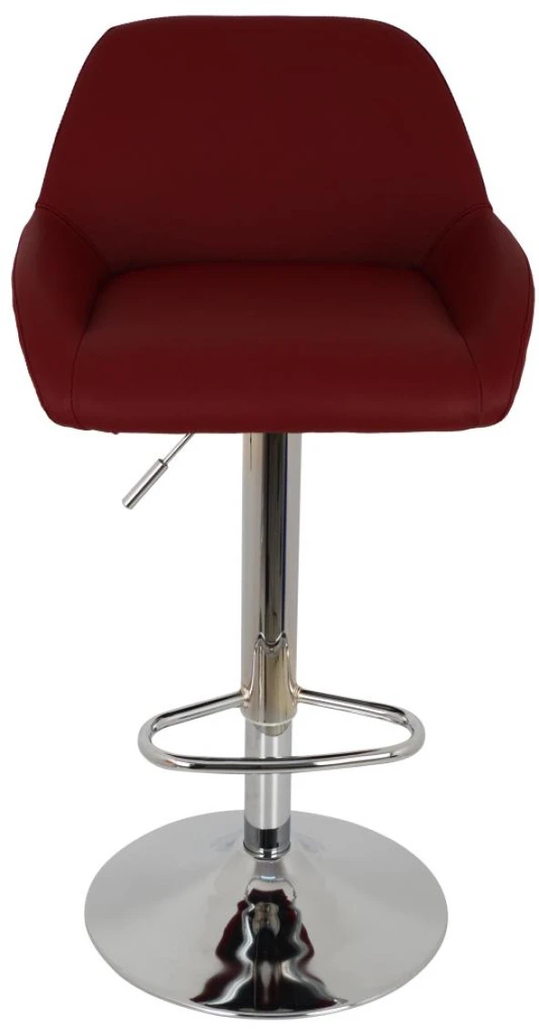 Bürocci Texas Bar Taburesi - Kahverengi Deri - 9506S0121 - 2