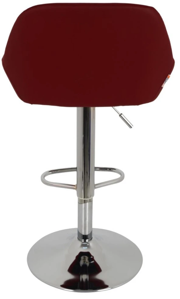 Bürocci Texas Bar Taburesi - Kahverengi Deri - 9506S0121 - 6