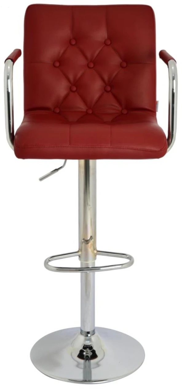 Bürocci Helen Bar Sandalyesi-Bordo-9519Q0102 - 2