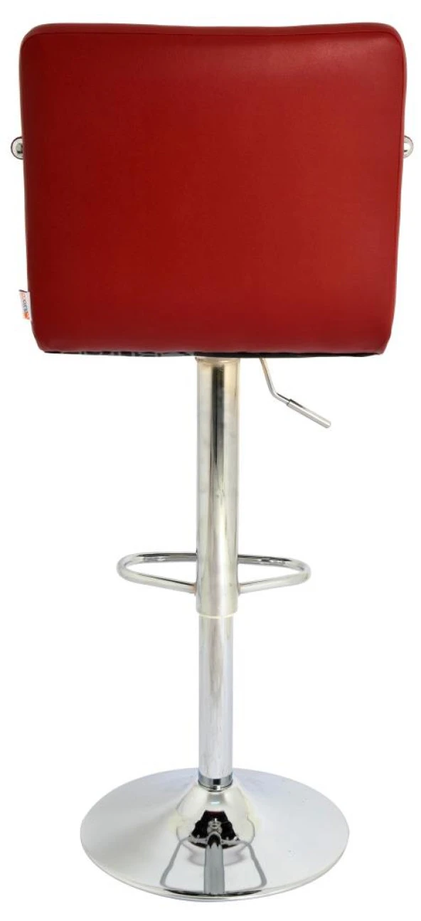 Bürocci Helen Bar Sandalyesi-Bordo-9519Q0102 - 6