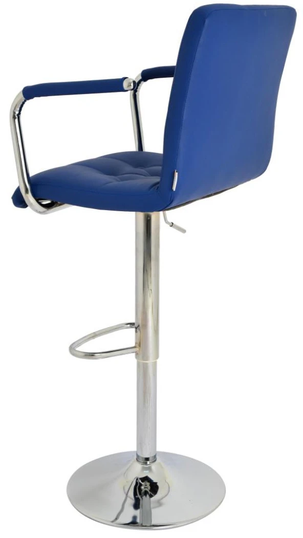 Bürocci Helen Bar Sandalyesi-Lacivert-9519Q0103 - 5