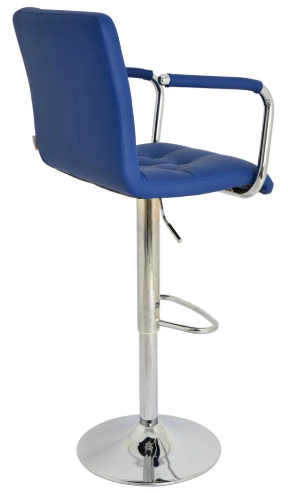 Bürocci Helen Bar Sandalyesi-Lacivert-9519Q0103 - 7