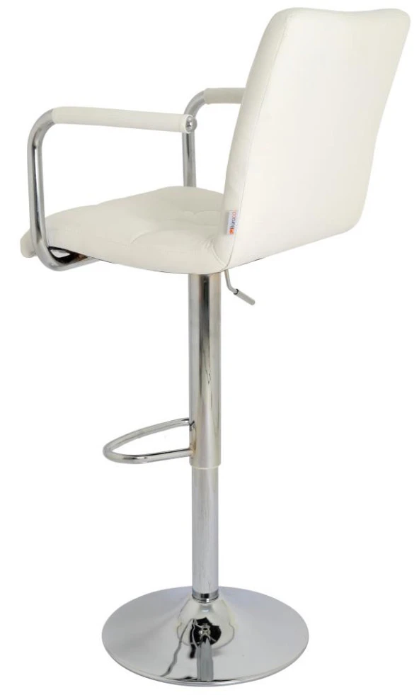 Bürocci Helen Bar Sandalyesi-Beyaz-9519Q0109 - 3