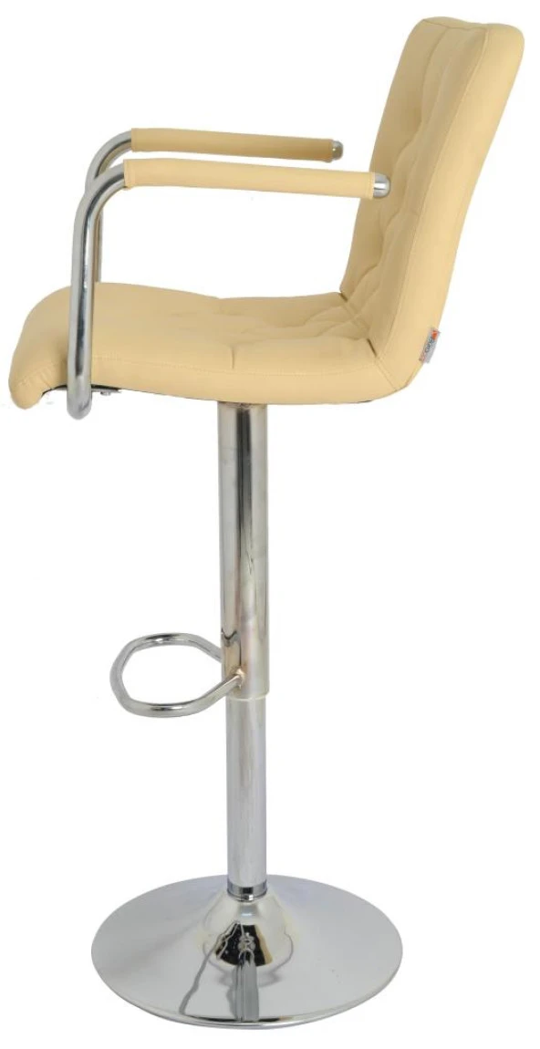 Bürocci Helen Bar Sandalyesi-Krem-9519Q0115 - 4