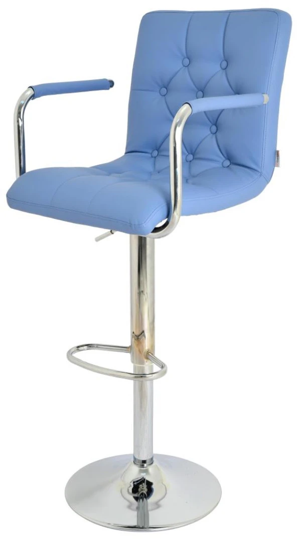 Bürocci Helen Bar Sandalyesi-Mavi-9519Q0119 - Resim 3