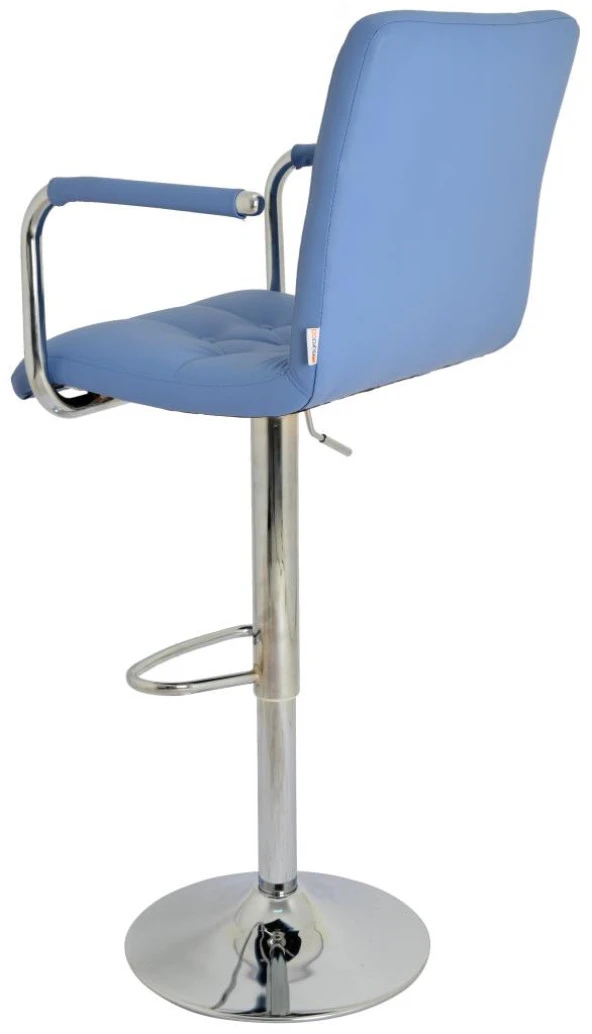 Bürocci Helen Bar Sandalyesi-Mavi-9519Q0119 - Resim 5