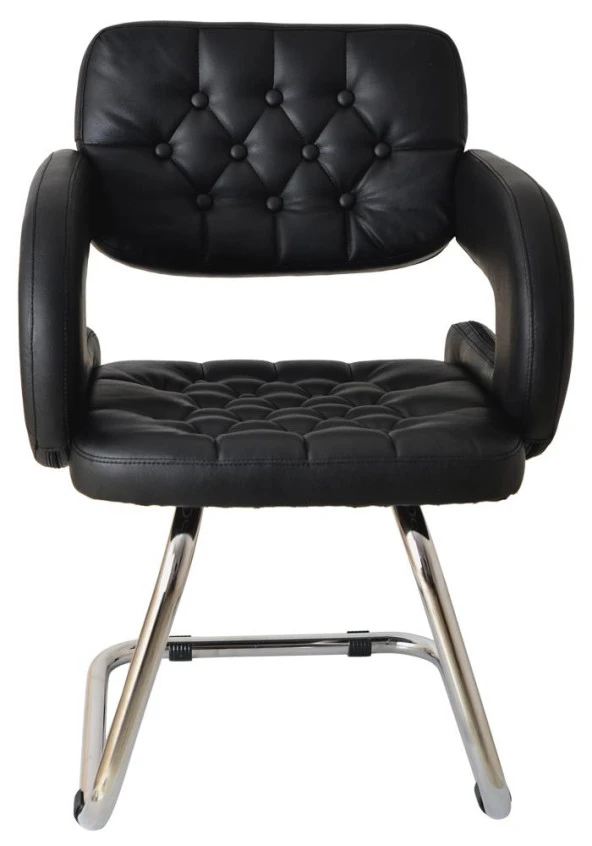 Bürocci Pattaya Misafir Koltuğu-Siyah-9590J0101 - 2