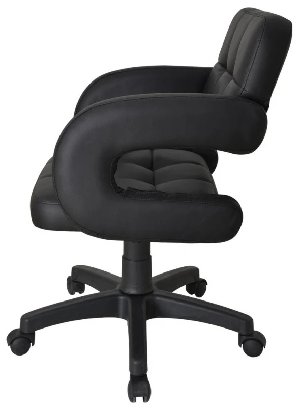 Bürocci Cappa Çalışma Koltuğu-Siyah-9595B0101 - 4