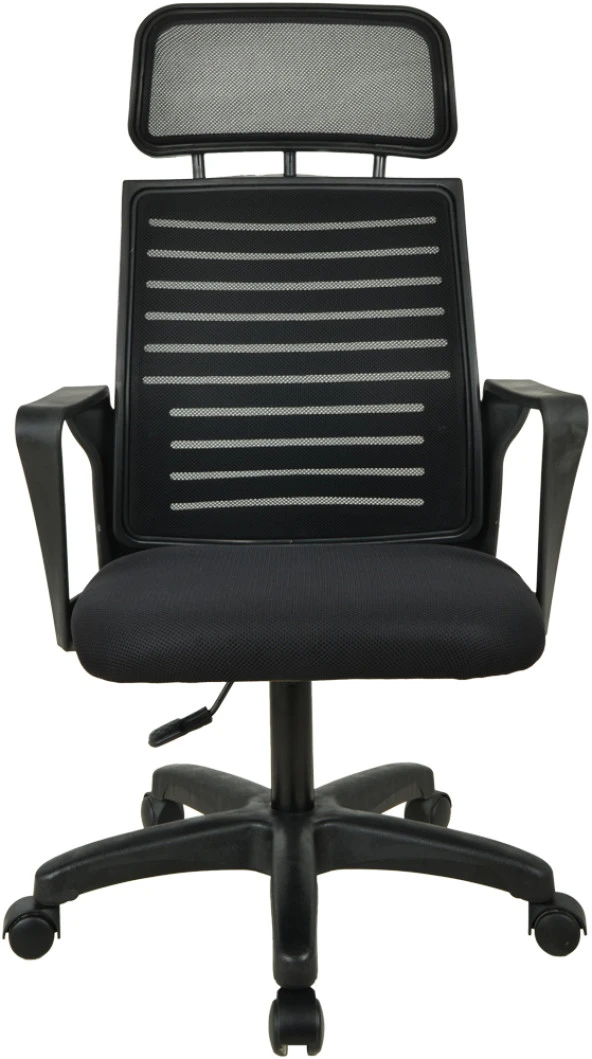 Bürocci Likya Plastik Ayaklı Çalışma Koltuğu-Siyah File-2284B0541 - 2