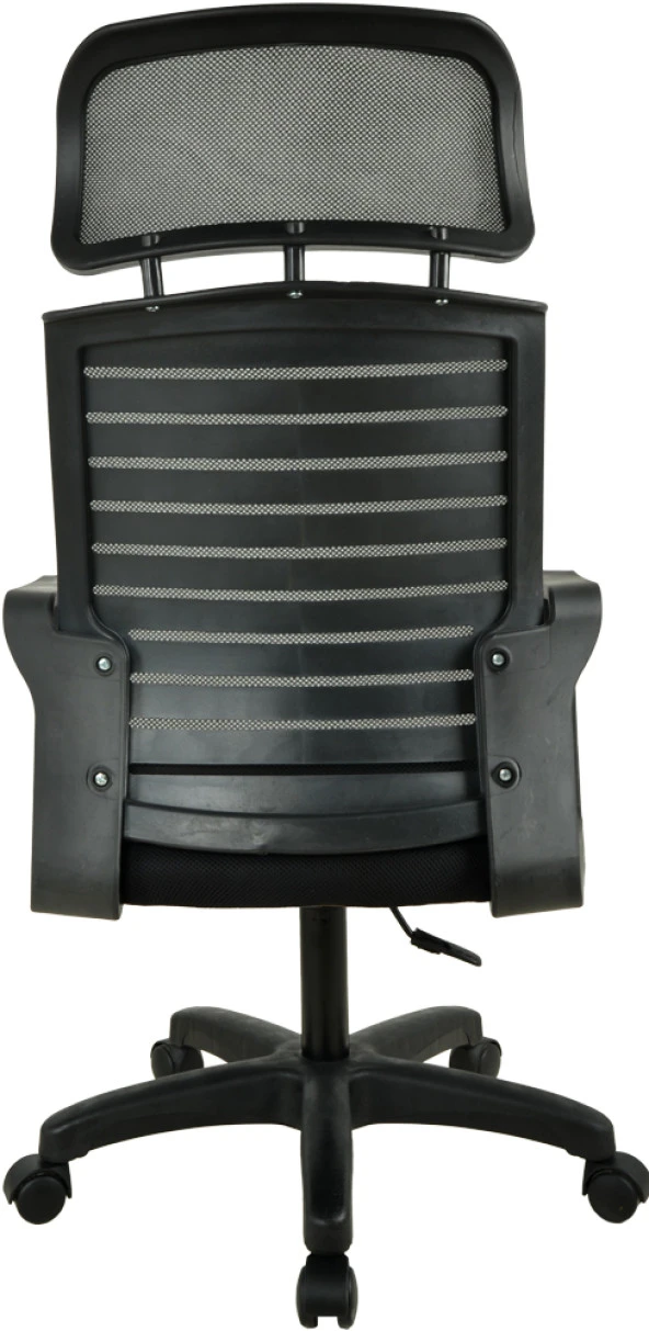 Bürocci Likya Plastik Ayaklı Çalışma Koltuğu-Siyah File-2284B0541 - 6