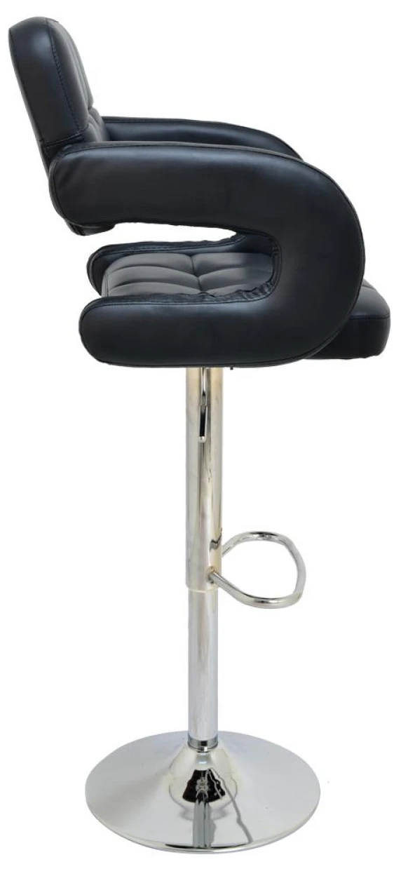 Bürocci Cappa Bar Taburesi-Siyah-9595Q0101 - 8