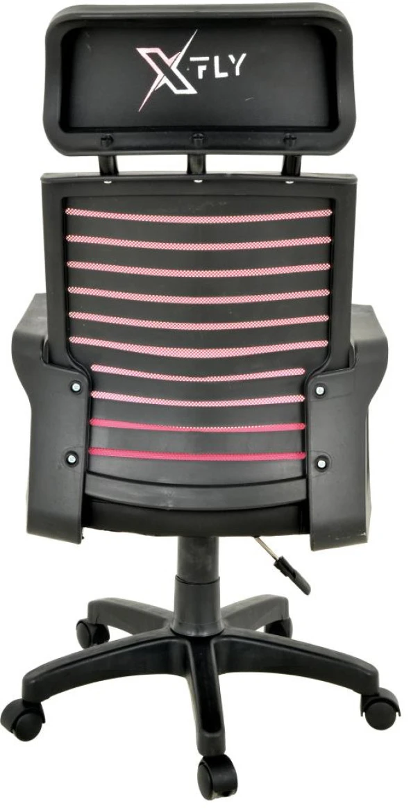 XFly Plastik Ayaklı Oyuncu Koltuğu-Pembe File-2390C0548 - Resim 6