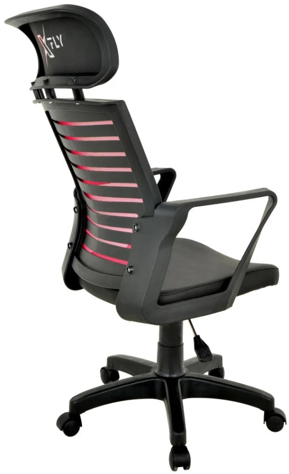 XFly Plastik Ayaklı Oyuncu Koltuğu-Pembe File-2390C0548 - Resim 7