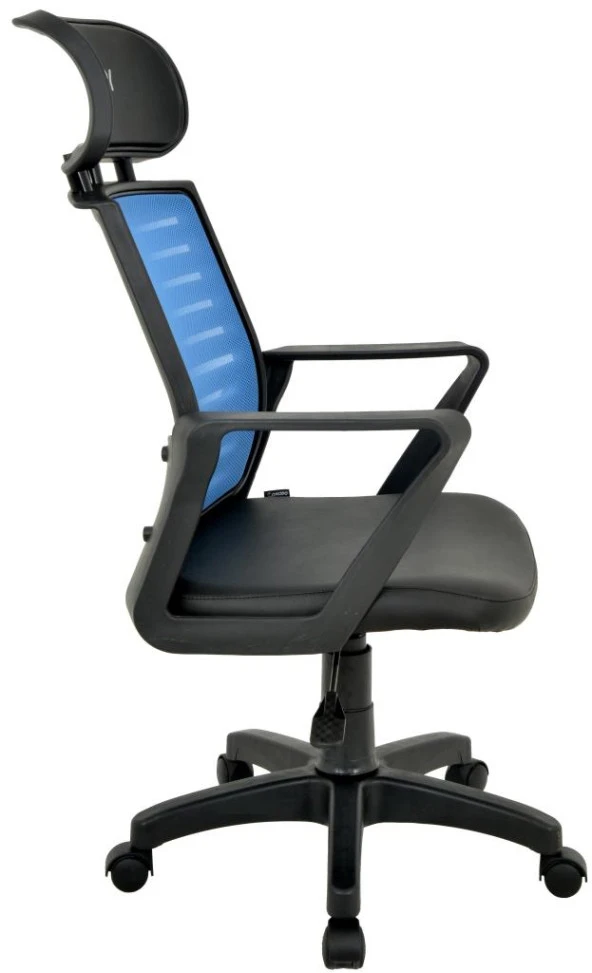 XFly Plastik Ayaklı Oyuncu Koltuğu-Mavi File-2390C0542 - Resim 8