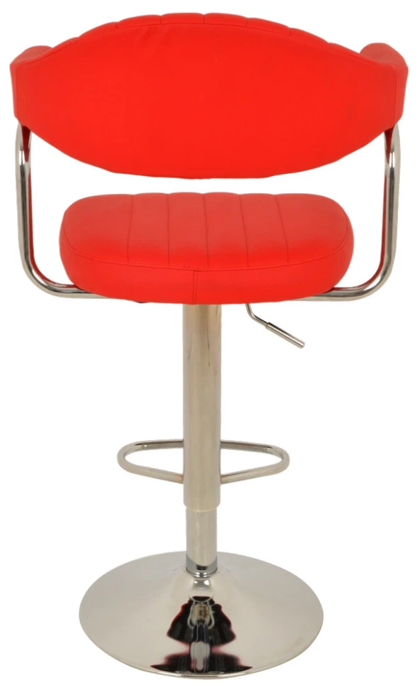 Bürocci Bar Sandalyesi-Kırmızı-9600S0116 - 6