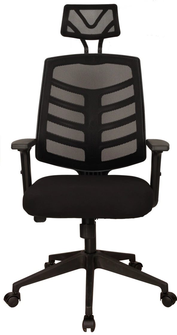 Bürocci Quattro Fileli Müdür Koltuğu-Siyah File-2350B0541 - 2