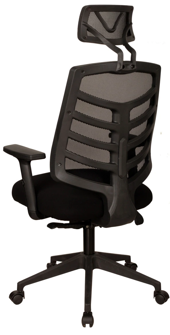 Bürocci Quattro Fileli Müdür Koltuğu-Siyah File-2350B0541 - 5