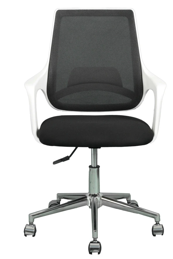 Bürocci Enzo White Fileli Çalışma Koltuğu-Siyah File-2376A0541 - 2