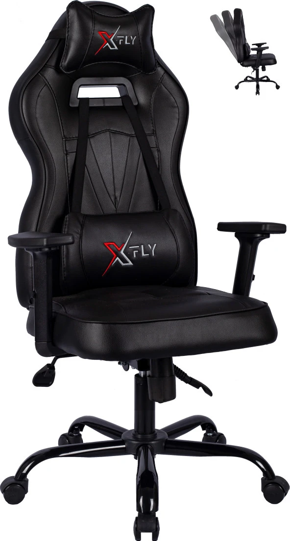 Xfly Vendetta Oyuncu Koltuğu - Siyah - 1509T0481 - 9