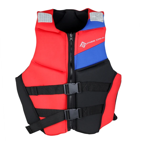 FreeCamp Seashell Vest Can Yeleği-KIRMIZI-SİYAH - Resim 7