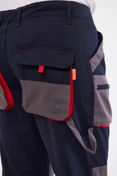 Mervem Tactical Pantolon Harman Karışımı Lacivert - 5