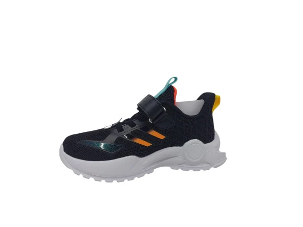 Lescon Tibet Çocuk Siyah Spor Ayakkabı - 3