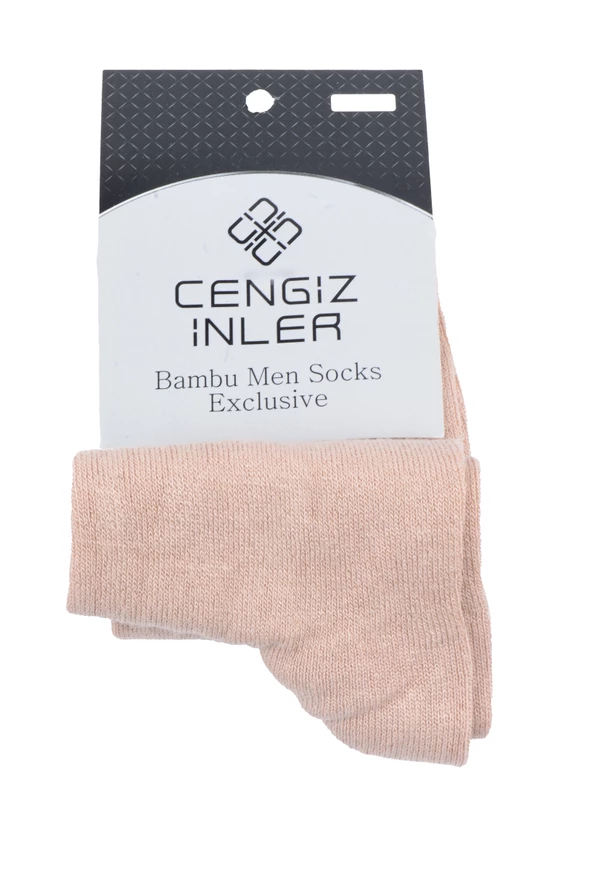 Cengiz İnler Kokulu Bambu Düz Erkek Çorap - 7