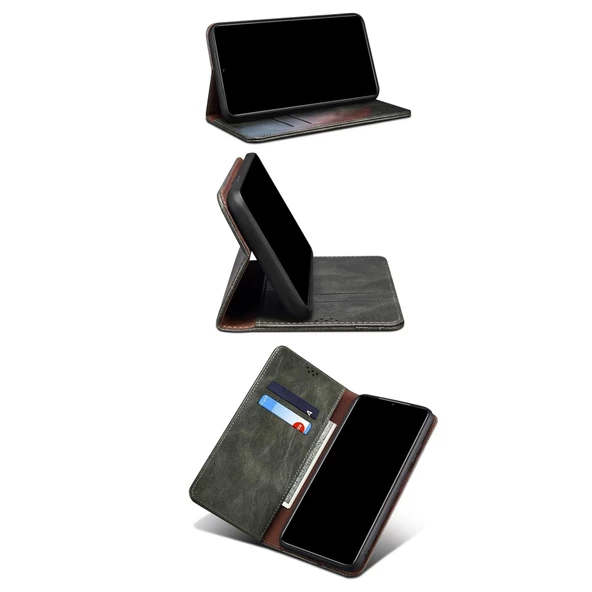 Samsung Galaxy M52 Uyumlu Elite Kapaklı Cüzdan Kılıf - 6