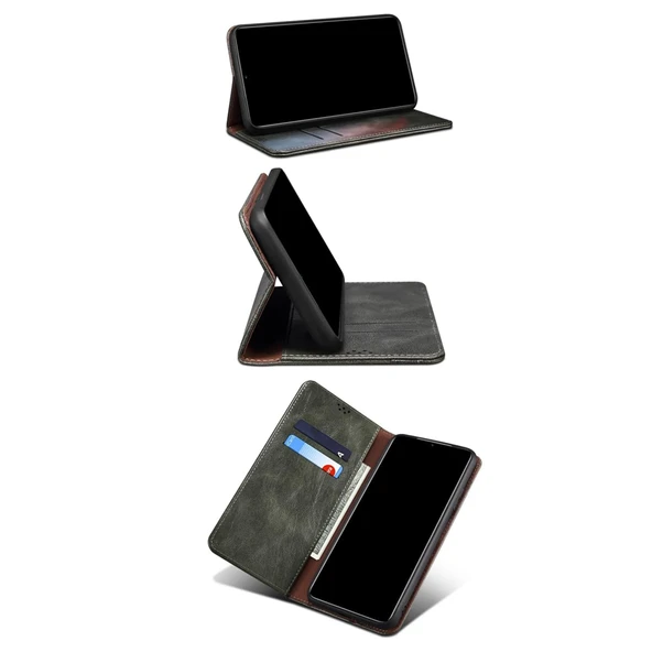 Samsung Galaxy M52 Uyumlu Elite Kapaklı Cüzdan Kılıf - 11