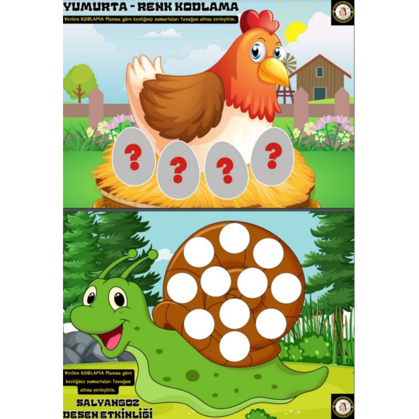 Kodlamalı Matematik YAZ-SİL-KES-YAPIŞTIR Seti (Okul Öncesi ve Birinci Sınıflar İçin) - Resim 7