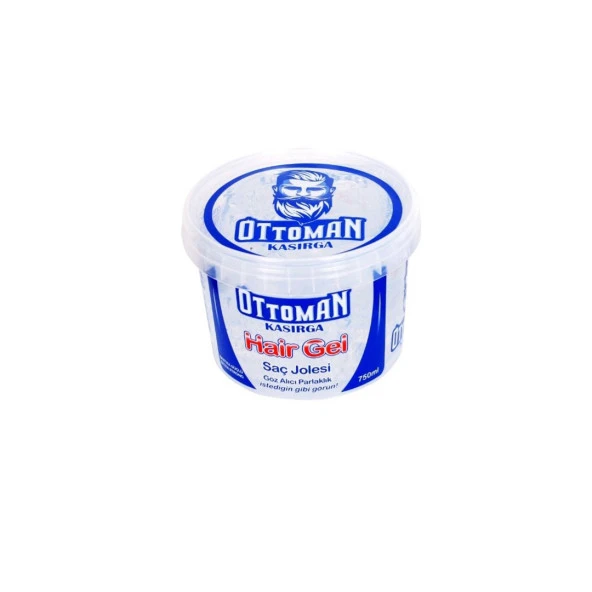 OTTOMAN KASIRGA 750ML HAİR GEL SAÇ JÖLESİ EXTRA GÜÇLÜ (44Pyr34)