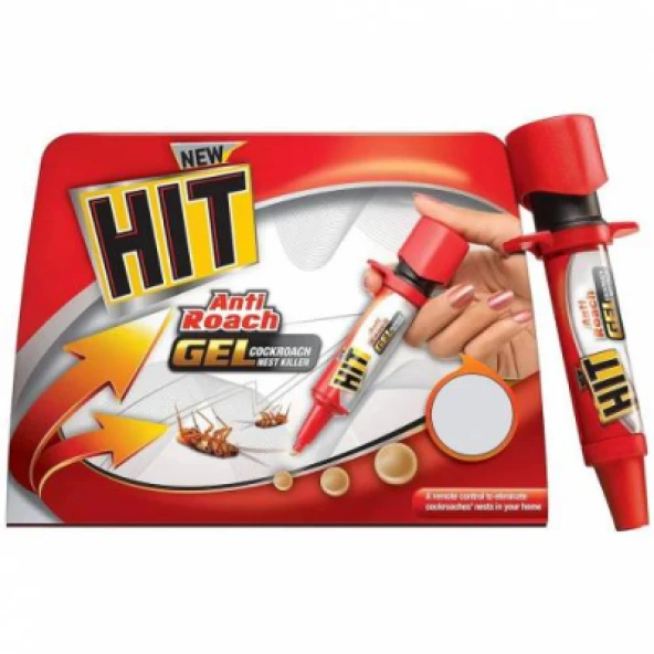 HIT ANTİ HAMAMBÖCEĞİ JELİ - ŞIRINGA 20GR (44Pyr34)