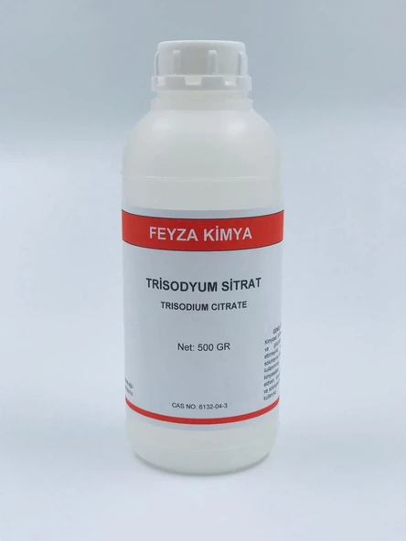 FEYZA KİMYA TRİSODYUM SİTRAT (500 GR)