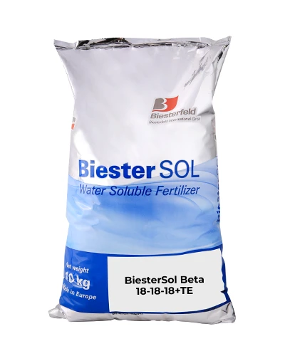 BIESTERSOL BETA 18-18-18+TE TOZ DAMLAMA GÜBRESİ (10 KG)