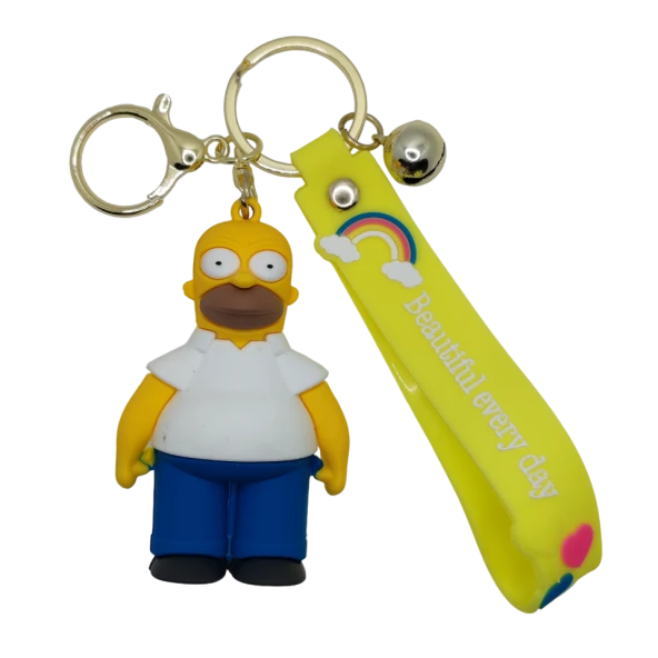 Simpsonlar Homer Simpson Lüx Büyük Anahtarlık