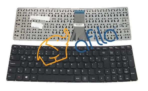 Lenovo 25213625, 25214729, 25214789, 25215224 Notebook Klavyesi