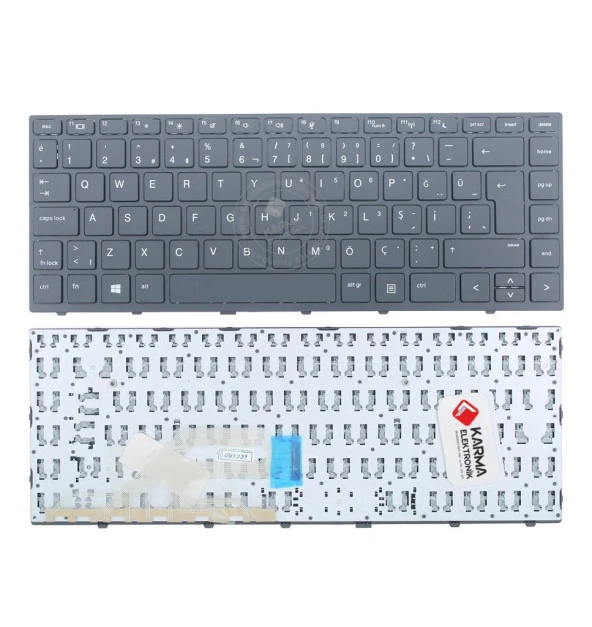 HP ProBook 430 G5 440 G5 445 G5 Notebook Klavye / Siyah TR