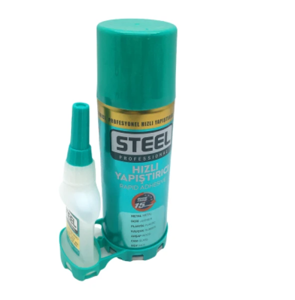 STEEL 200ML+20GR ORTA HIZLI YAPIŞTIRICI (44Pyr34)