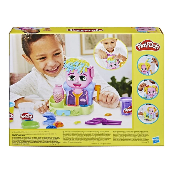 F8807 Play-Doh Renkli Kuaför Salonu+3 yaş - 3