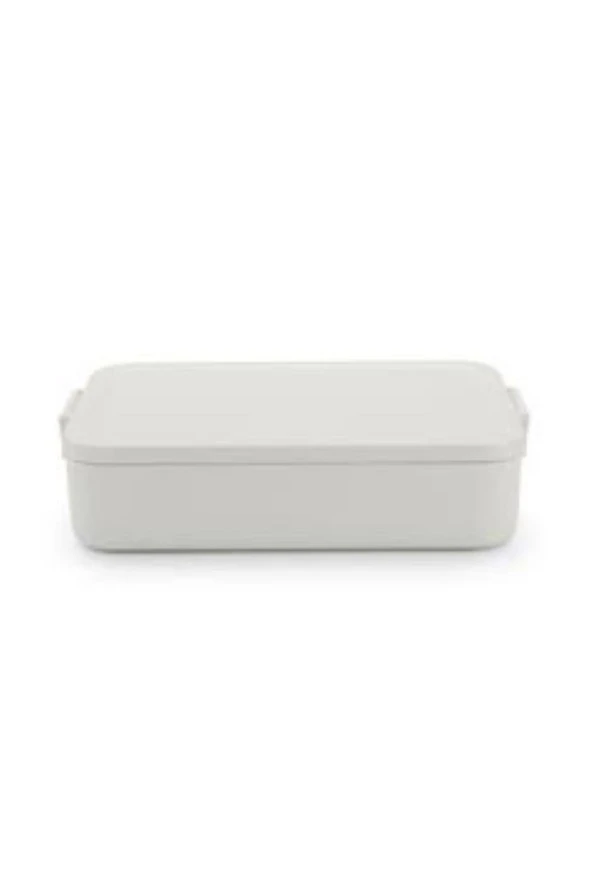 Brabantia Make Take Lıght Grey Plasitk Büyük Boy Bölmeli Yemek Taşıma Kabı 2L - 1