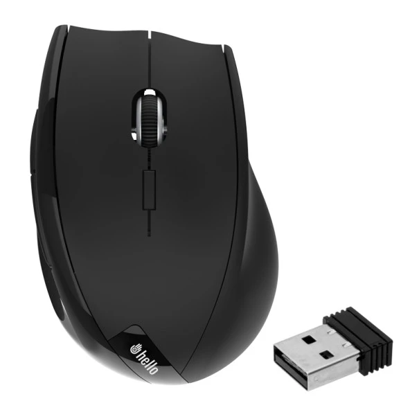 HELLO HL-4704 2.4GHZ 1600DPI 5D KABLOSUZ OPTİK OYUNCU MOUSE (44Pyr34)