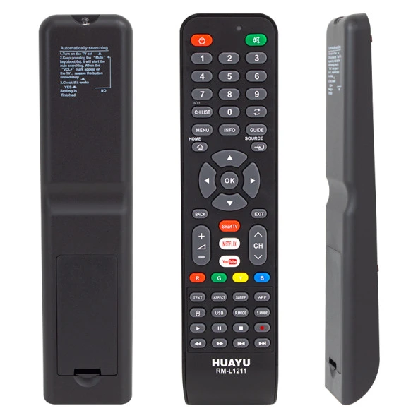 HUAYU KL RM-L1211 UNIVERSAL LED LCD TV REMOTE CONTROL RM-L1211 / UNIVERSAL LED LCD TV KUMANDASI (44Pyr34)