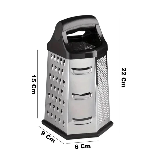 MyBru Paslanmaz Çelik 6 Taraflı Çok İşlevli Rende (Dilimleyici) - Resim 7