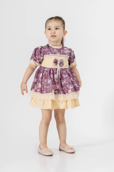 Bebek Kız Çocuk Doğum Günü Parti Düğün Elbise Tüllü Tütü Astarlı Çocuk Giyim Bebek Giyim Kız Bebek ELBYCCKDNTL - 9